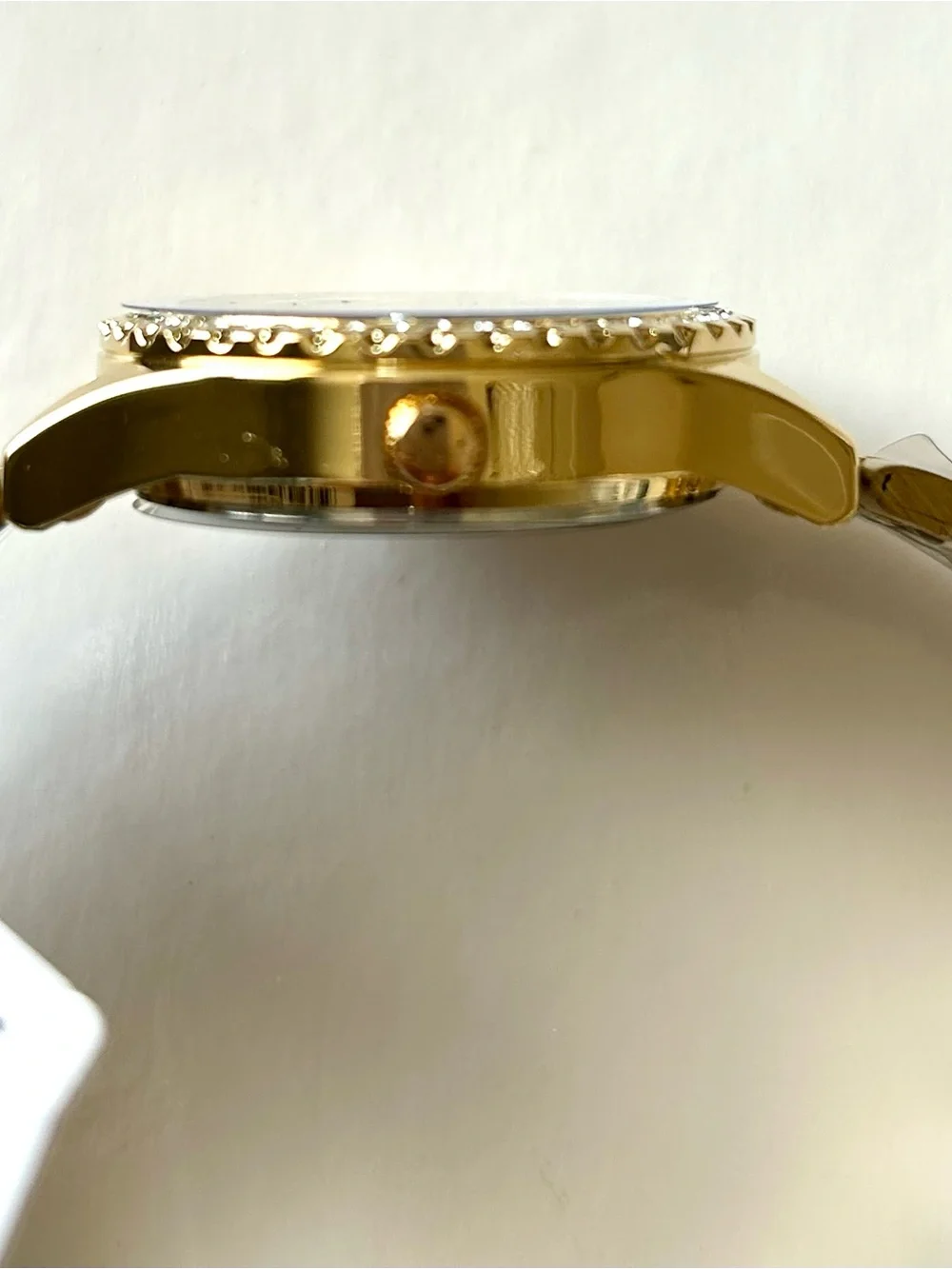 Invicta Women's Watch Wildflower Quartz Beige Dial Crystal Bezel YellowGold 6923